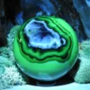 Volcano Agate Sphere- Fluorescent