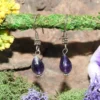 Amethyst Earrings .925 Sterling Silver