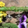 Eye of Horus .925 Sterling Silver Earrings