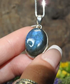 Labradorite .925 Sterling Silver Pendant