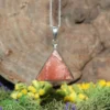 Rhodochrosite .925 Sterling Silver Pendant