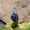 Sodalite .925 Sterling Silver Pendant