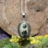 Ocean Jasper .925 Sterling Silver Pendant