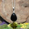 Black Onyx .925 Sterling Silver Pendant