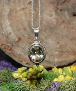Prasiolite .925 Sterling Silver Pendant