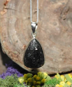 Nuummite .925 Sterling Silver Pendant