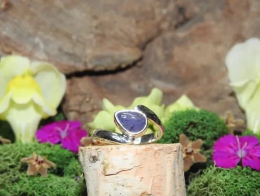 Tanzanite .925 Sterling Silver Ring Size 7