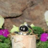 Shungite .925 Sterling Silver Ring Size 10