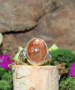 Sunstone .925 Sterling Silver Ring Size 5