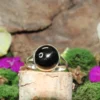 Shungite .925 Sterling Silver Ring Size 10