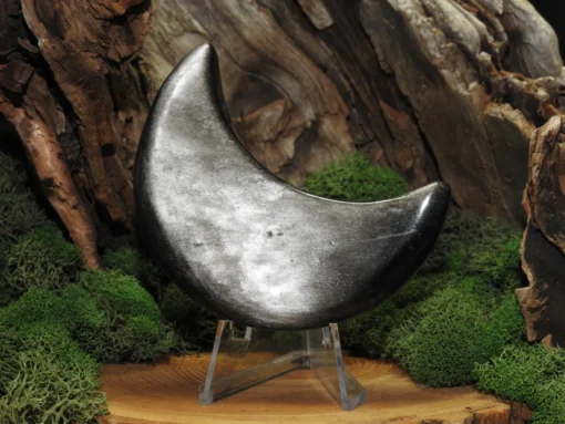 Silver Sheen Obsidian Moon