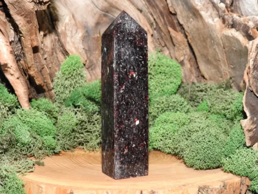 Red Lepidolite Tower