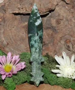 Moss Agate Dagger