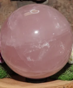 Star Rose Quartz Sphere