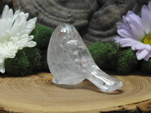 Crystal Quartz Bird Carving - Image 3