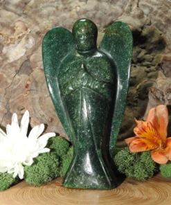 Emerald Fuchsite Angel