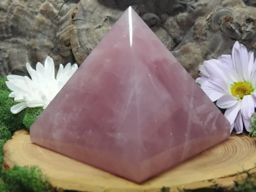 Rose Quartz Pyramid