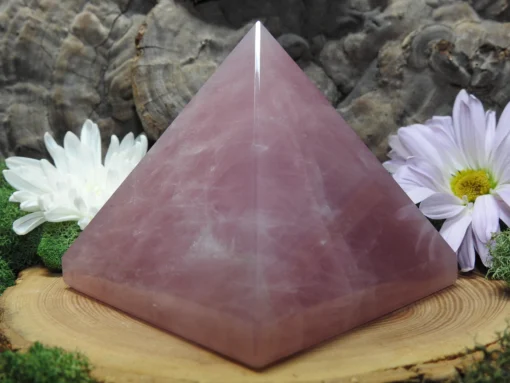 Rose Quartz Pyramid - Image 2