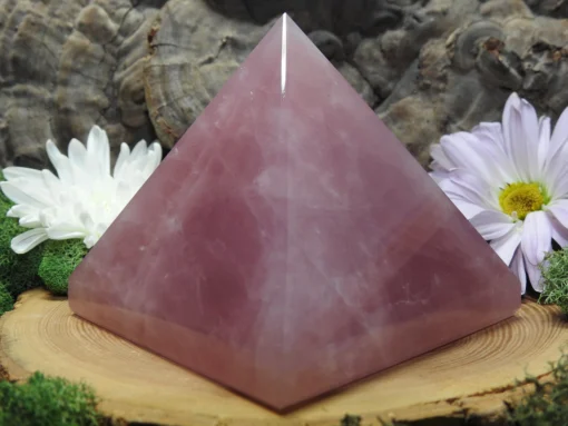 Rose Quartz Pyramid - Image 3