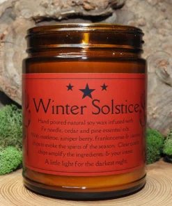 Winter Solstice Soy Candle--Made in Canada