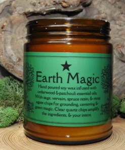 Earth Magic Soy Candle--Made in Canada