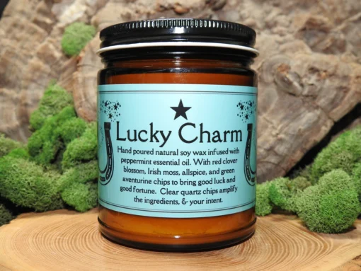 Lucky Charm Soy Candle--Made in Canada