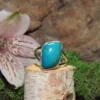 Chrysocolla Sterling Silver Ring Size 8
