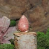 Rhodochrosite Sterling Silver Ring Size 7