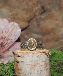 Citrine Sterling Silver Ring- Size 5