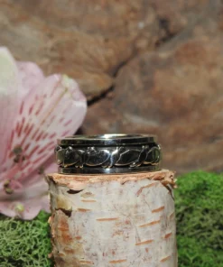 Spinner Sterling Silver Ring-Size 7.5