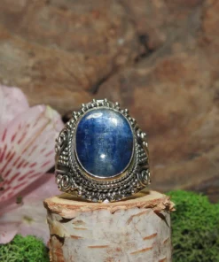 Kyanite Sterling Silver Ring-Size 8