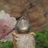 Rose Quartz Sterling Silver Ring-Size 6.5
