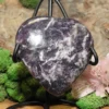 Lepidolite Heart