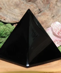Black Obsidian Pyramid