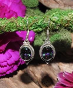Mystic Topaz .925 Sterling Silver Earrings