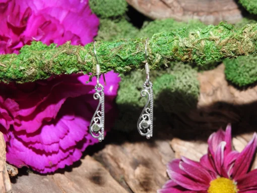 Peridot .925 Thai Sterling Silver Earrings