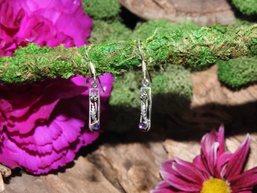 Amethyst .925 Thai Sterling Silver Earrings
