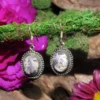 Tiffany Stone .925 Sterling Silver Earrings