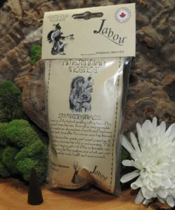 Jabou Sweetgrass Incense Cones