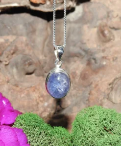 Tanzanite .925 Sterling Silver Pendant