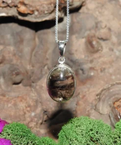 Scapolite .925 Sterling Silver Pendant