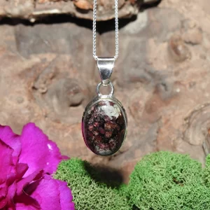 Eudialyte .925 Sterling Silver Pendant