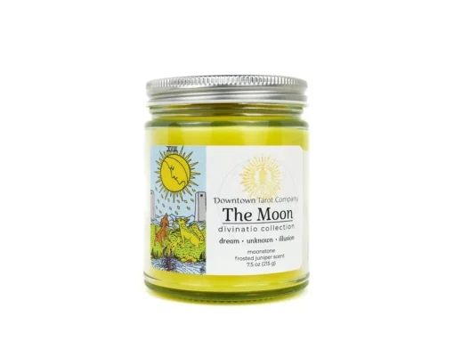 The Moon Tarot Candle