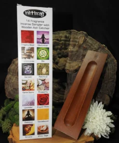 Nitraj Incense Sampler Pack with Wooden Holder