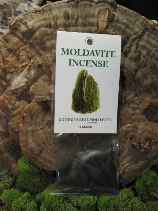 Moldavite Incense Cones - Image 2