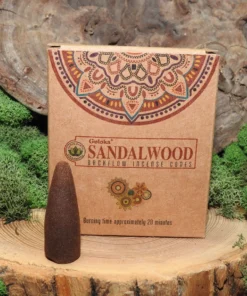Sandalwood Backflow Incense Cones