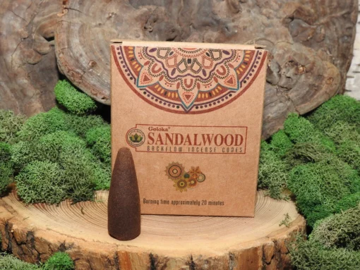Sandalwood Backflow Incense Cones