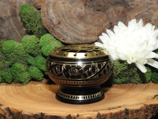 Brass Incense Holder - Image 2