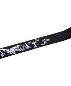 Wood-Painted Black Owl Incense Holder