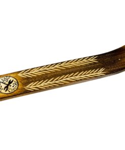 Dragonfly Carved Wood Incense Holder